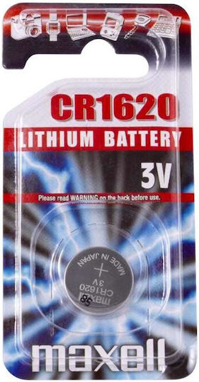 Maxell Lithium Uhrenbatterie Cr1620 3V