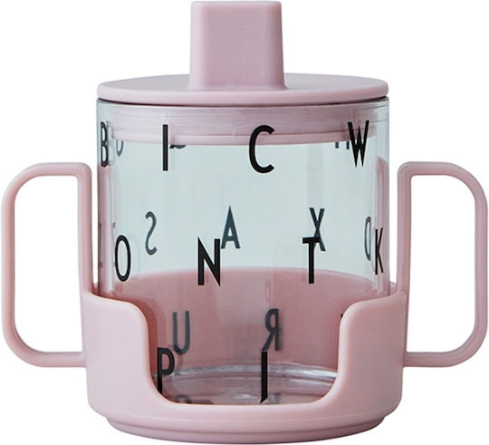 Design Letters Παιδικό Παγούρι Πλαστικό Λιλά 220ml