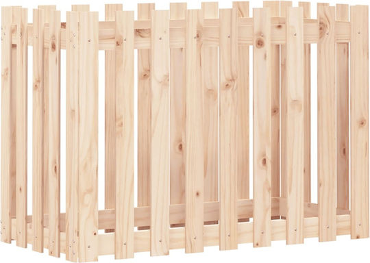 vidaXL Ζαρντινιέρα Ξύλινη Ροζ 100x50x70εκ.