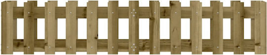 vidaXL Planter Box Lemn Roz 150x30x30cm.