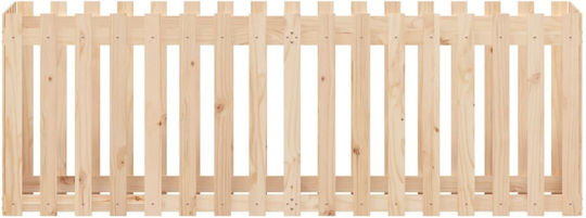 vidaXL Ζαρντινιέρα Ξύλινη Μασίφ 200x50x70εκ.