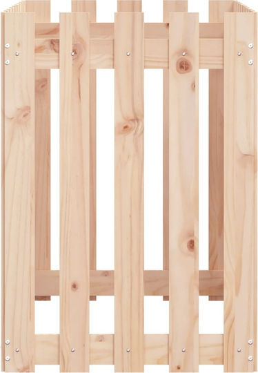vidaXL Ζαρντινιέρα Ξύλινη Ροζ 100x50x70εκ.