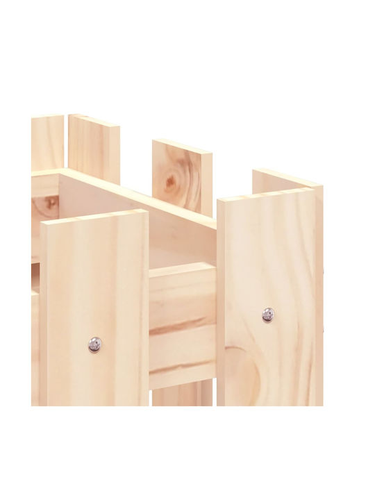 vidaXL Planter Box Lemn Bej 60x30x30cm.