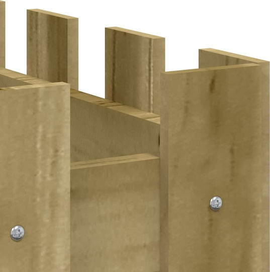 vidaXL Planter Box Lemn Roz 150x30x30cm.