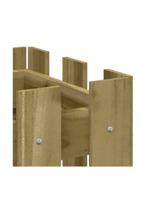 vidaXL Planter Box Wooden Beige 60x30x30cm.