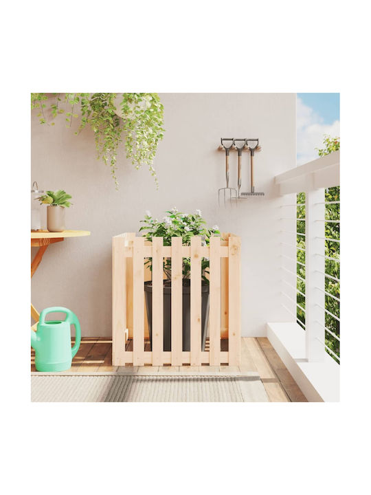 vidaXL Planter Box Lemn Roz 70x70x70cm.