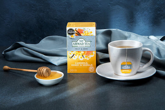 Ahmad Tea Чай 20 Чанти 30гр 1бр с Аромат Лайка, мед и ванилия
