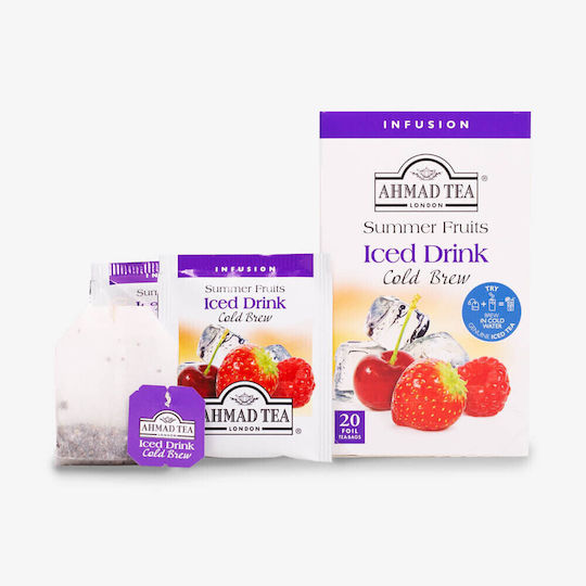 Ahmad Tea Ceai Cold Brew 20 Pungi 40gr 1buc cu Aromă Fructe de vară