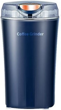 Electric Coffee Grinder 200W for 75gr Beans Blue