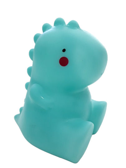 Beboulino Lampă decorativă pentru copii Dinozaur Turcoaz 12.5x11.5x11εκ.