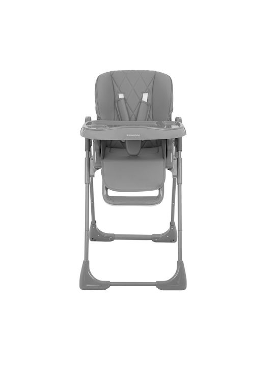 Kikka Boo Comfy Αναδιπλούμενο Καρεκλάκι Φαγητού με Ρυθμιζόμενο Ύψος Γκρι