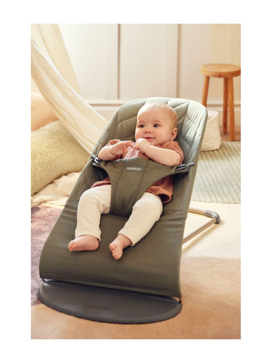 BabyBjorn Manual Baby Relax Bliss Petals Dark Green for Child up to 13kg