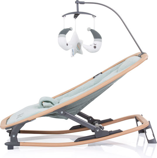 Chipolino Manual Relax pentru Bebeluși Velvet Verde pentru Copil până la 9kg