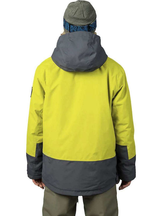 Hannah Patty Fd 10036011HHX01 Ανδρικό Μπουφάν για Σκι & Snowboard Κίτρινο