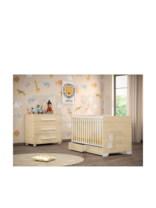 Casababy Κούνια Giraffe Καφέ