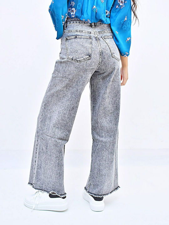 Women's Jean Trousers Gray