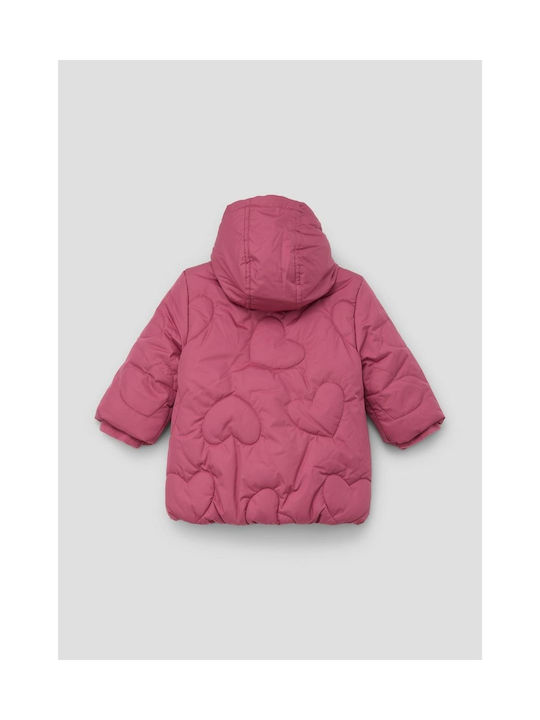 S.Oliver Kids Casual Jacket with Hood Pink