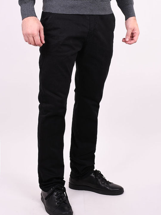 Dsplay Men's Trousers Chino Black