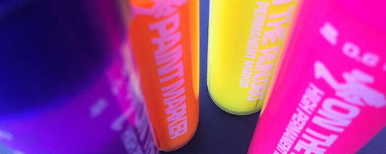 On The Run Permanent Marker 15mm Violet