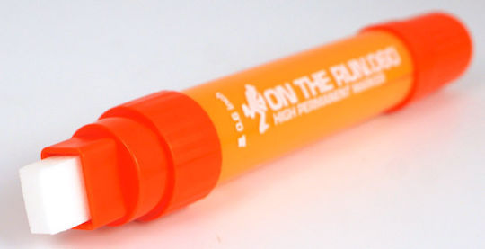 On The Run Permanent Marker 15mm Orange