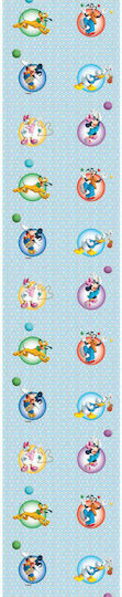 Disney Детска завеса Playtime 38 с презрамки Син 140x290cm