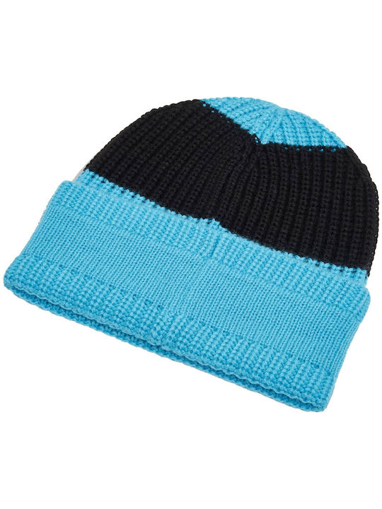 Beanie Unisex Σκούφος Πλεκτός σε Μπλε χρώμα