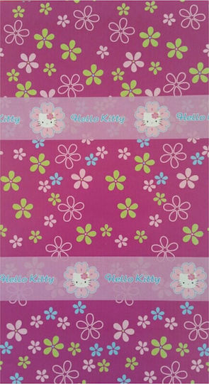 Disney Perdea pentru Copii Hello Kitty HK6256-1 cu Bretele Fuchsia 140x290buc