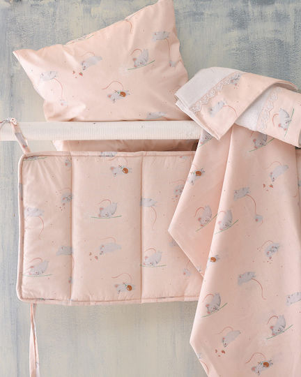 Rythmos Jerom Set Kids Duvet Cover Single with Pillowcase Cotton Somon 160x250cm