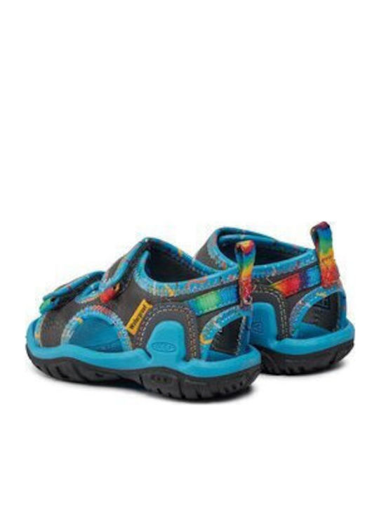 Sandaletten Blau