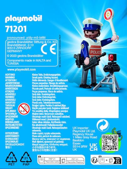 Playmobil Playmo-Friends Τροχονόμος για 4-10 ετών