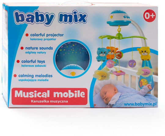 BabyMix Mobilă Pătuț cu muzică