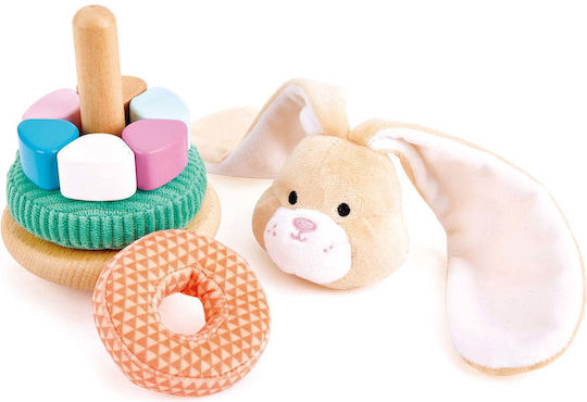 Hape Jucărie de Stivuire Bunny Stacker pentru 0++ Luni
