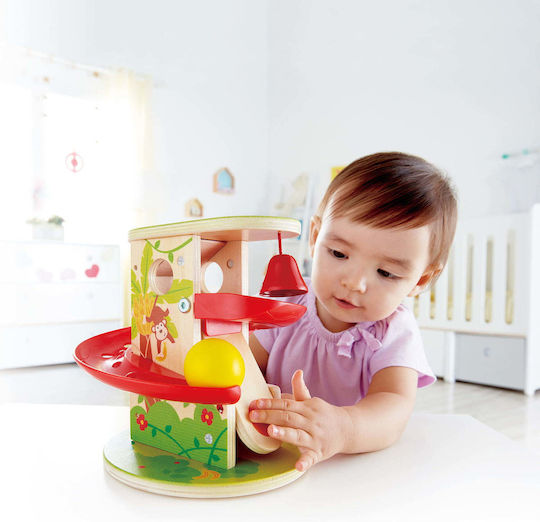 Hape Baby Toy Early Explorer Ball Run made of Wood with Sounds for 18++ Months