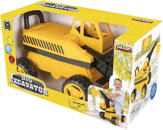 Pilsan Tractor Αυτοκινητάκι Ride On Κίτρινο