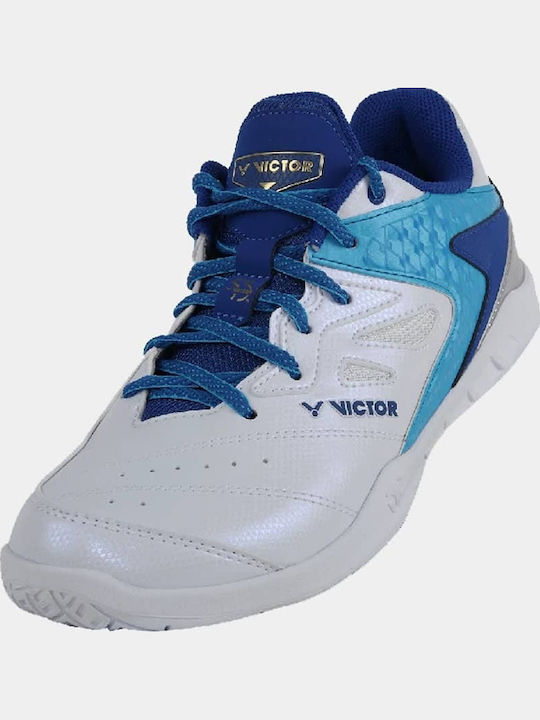 Victor Men's Padel Shoes for All Courts White