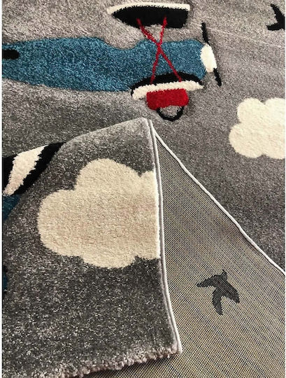 Koulis Carpets Παιδικό Χαλί Γκρι 165x230cm