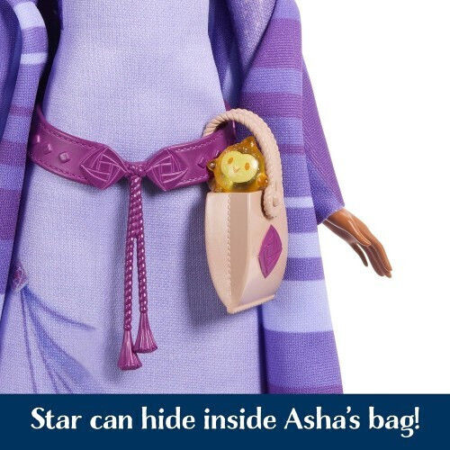 Mattel Disney's Wish Asha Of Rosas Adventure Pack Doll for 3+ years+ Years 30cm