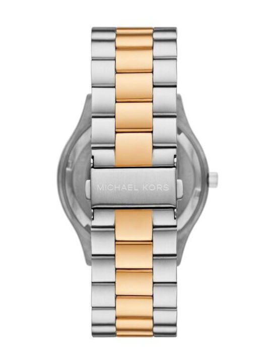 Michael Kors Runway Women's Watch with Silver Metal Bracelet