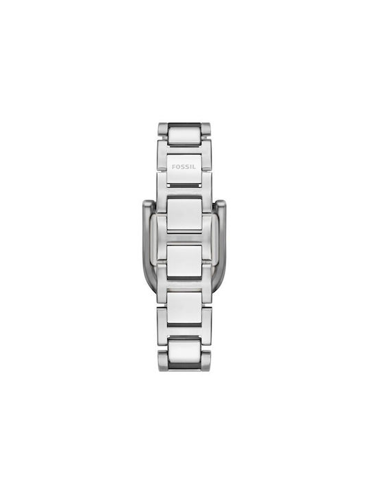 Fossil Uhr mit Silber Metallarmband