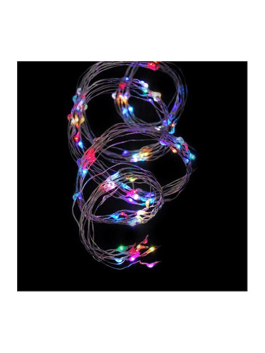 Christmas Lights LED Multicolor in String BigBuy