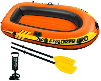 Intex Explorer Pro 200 3 Inflatable Boat for 1 Adult 196x102buc