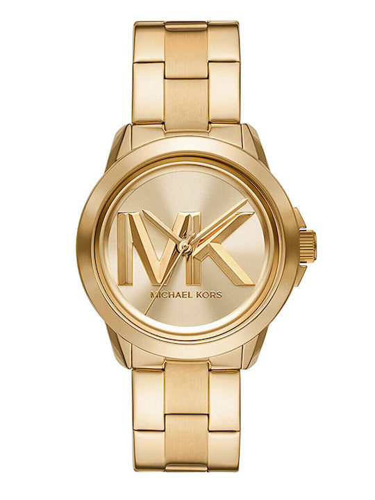 Michael Kors Bryn Women's Watch with Gold Metal Bracelet
