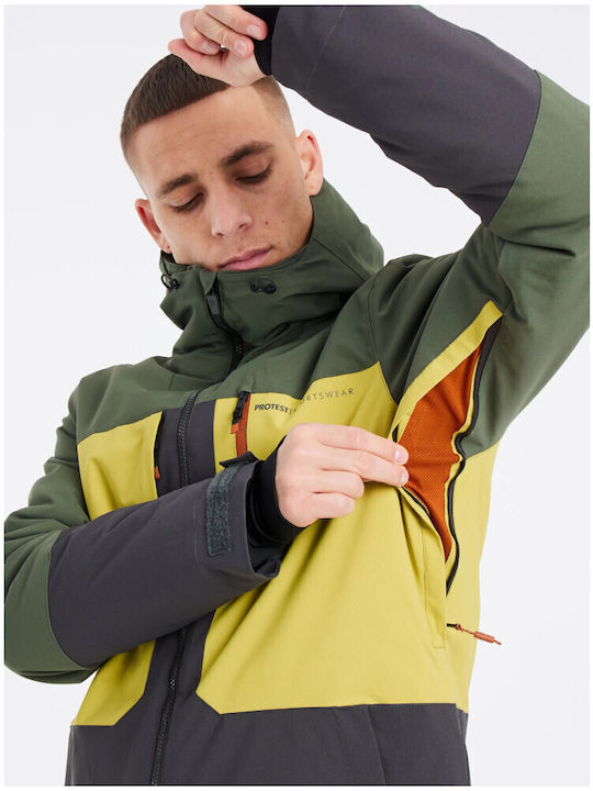 Protest 6710632-899 Männer Jacke aus für Ski & Snowboard Deep Grey