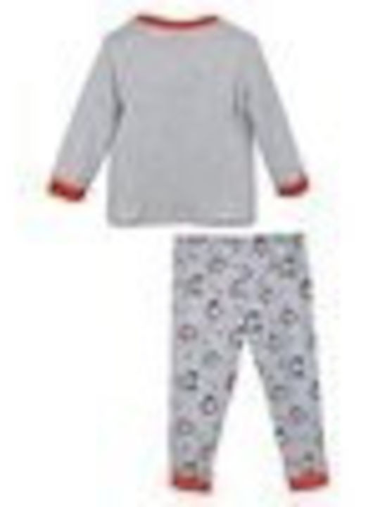 Disney Kinder Schlafanzug Winterlich Gray Baby Mickey Mouse