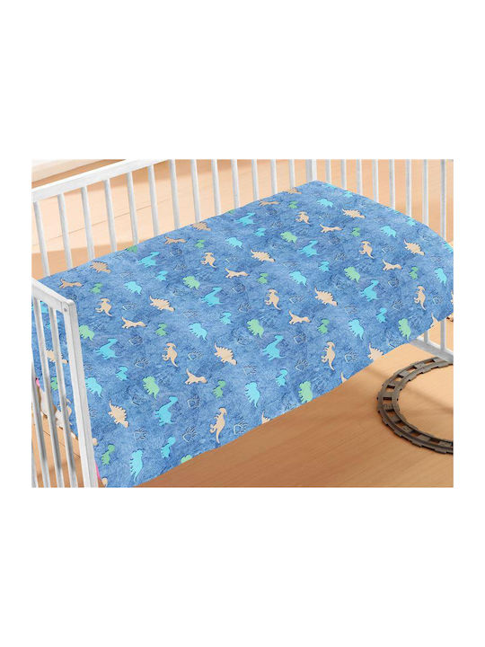 Dimcol Blanket Nursery Swaddling Blankets Fleece Blue Blue 70x110cm