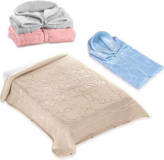 Adam Home Spanish Nursery Swaddling Blanket Ster 520 80x90cm