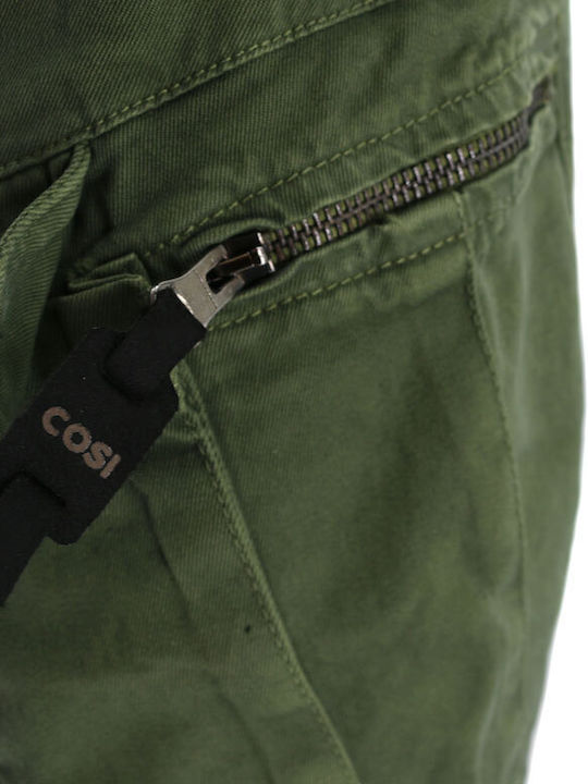 Cosi Jeans Men's Trousers Color: Olive green.