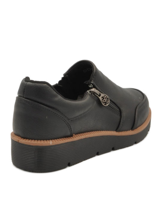 Damen Oxfords in Schwarz Farbe