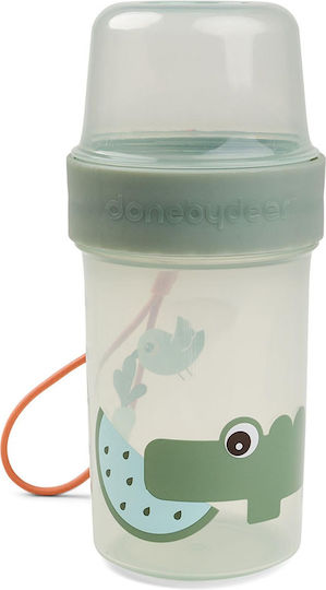 Done by Deer Kids Water Bottle Plastic Beige 150ml