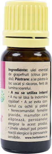PNI Ulei Esențial Grapefruit 10ml